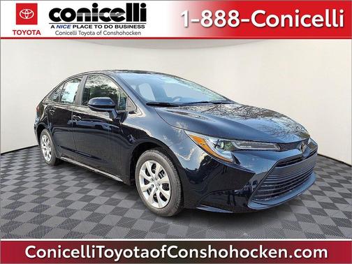 Midnight Black Metallic 2026 Toyota Corolla LE