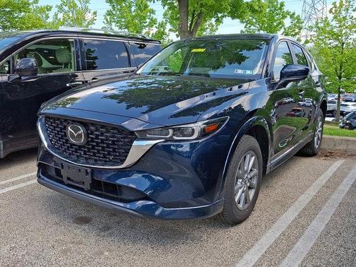 Deep Crystal Blue Mica 2025 Mazda CX-5 2.5 S Preferred Package