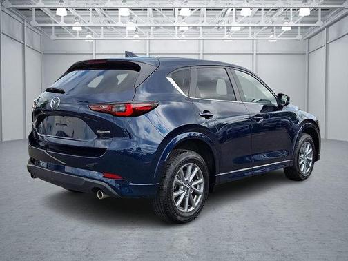 Deep Crystal Blue Mica 2025 Mazda CX-5 2.5 S Preferred Package