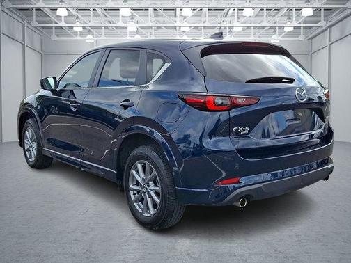 Deep Crystal Blue Mica 2025 Mazda CX-5 2.5 S Preferred Package