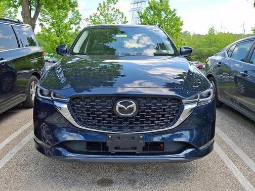 Deep Crystal Blue Mica 2025 Mazda CX-5 2.5 S Preferred Package