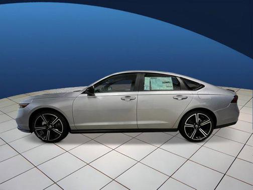 Solar Silver Metallic 2026 Honda Accord Hybrid Sport