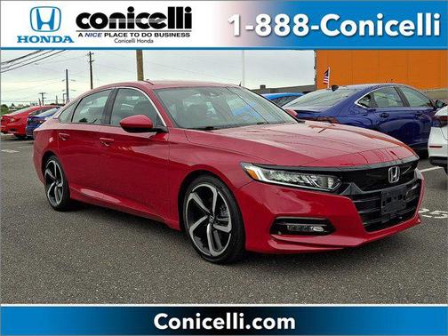 San Marino Red 2019 Honda Accord Sport