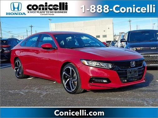 San Marino Red 2019 Honda Accord Sport