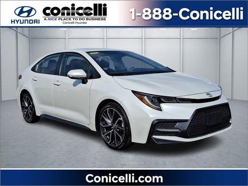 Wind Chill Pearl 2022 Toyota Corolla SE
