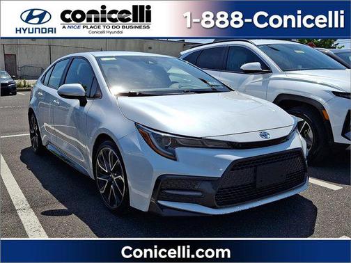 Wind Chill Pearl 2022 Toyota Corolla SE