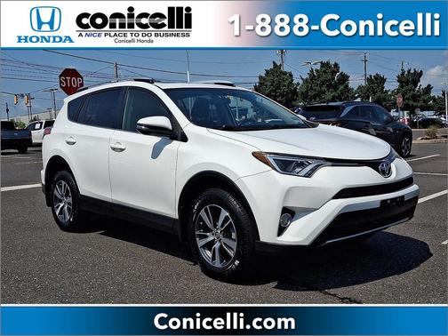 Super White 2016 Toyota RAV4 XLE
