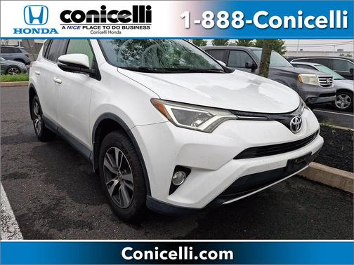 Super White 2016 Toyota RAV4 XLE