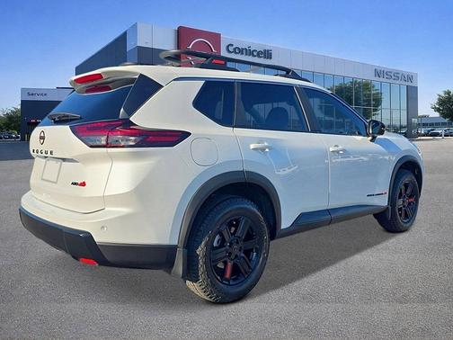 Everest White Pearl Tricoat 2026 Nissan Rogue Rock Creek