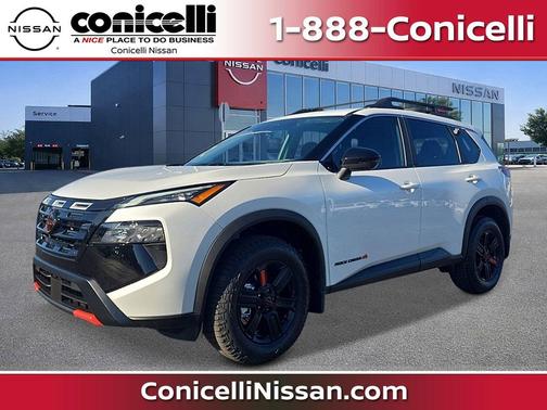 Everest White Pearl Tricoat 2026 Nissan Rogue Rock Creek
