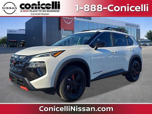 Everest White Pearl Tricoat 2026 Nissan Rogue Rock Creek