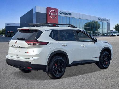 Everest White Pearl Tricoat 2026 Nissan Rogue Rock Creek