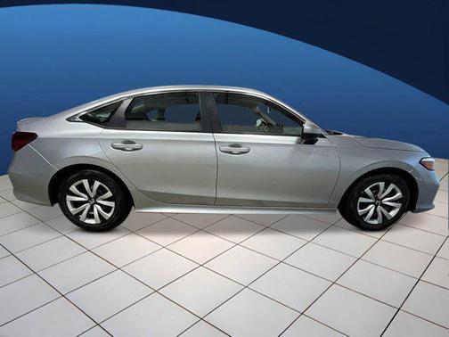 Solar Silver Metallic 2026 Honda Civic LX