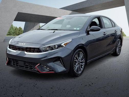 Gravity Gray 2023 Kia Forte GT-Line