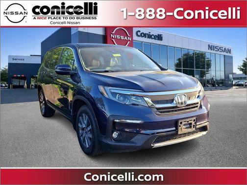 Obsidian Blue Pearl 2020 Honda Pilot AWD EX