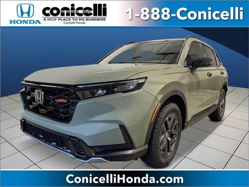 Ash Green Metallic 2026 Honda CR-V Hybrid TrailSport AWD