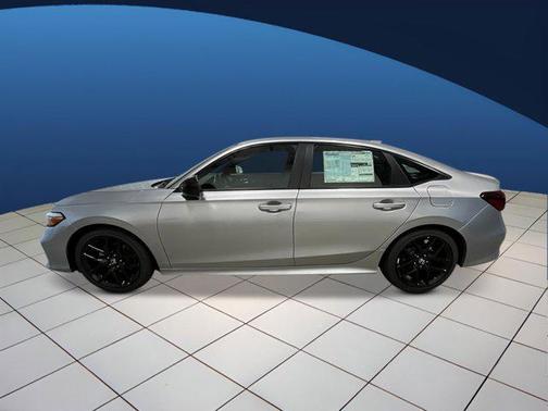 Solar Silver Metallic 2026 Honda Civic Sport