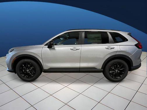 Solar Silver Metallic 2026 Honda CR-V Hybrid Sport-L AWD