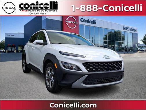 Lunar White 2023 Hyundai KONA SEL