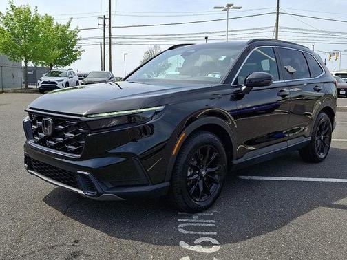Crystal Black Pearl 2024 Honda CR-V Hybrid Sport AWD