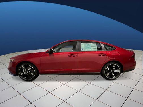 Radiant Red Metallic 2026 Honda Accord Hybrid Sport
