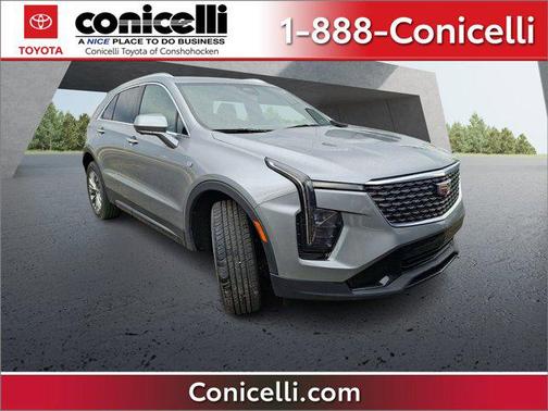 Argent Silver Metallic 2025 Cadillac XT4 Premium Luxury