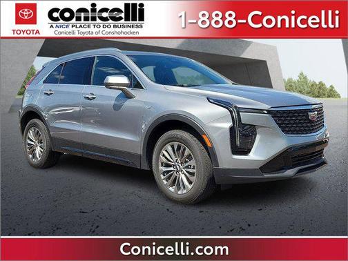 Argent Silver Metallic 2025 Cadillac XT4 Premium Luxury
