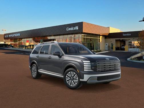 Ecotronic Gray Pearl 2026 Hyundai Palisade Hybrid SEL 8P