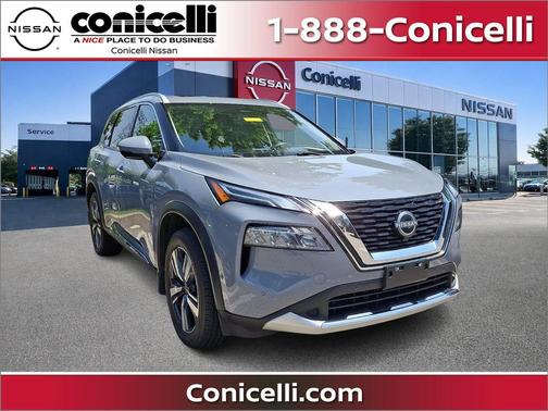 Boulder Gray Pearl 2023 Nissan Rogue Platinum
