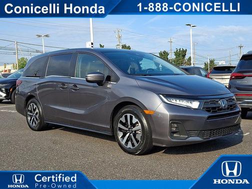 Gray 2025 Honda Odyssey EX-L