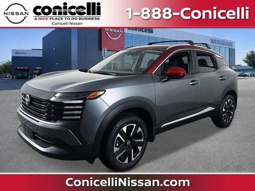 Gun Metallic/Scarlet Ember Tintcoat 2026 Nissan Kicks SV