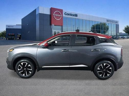 Gun Metallic/Scarlet Ember Tintcoat 2026 Nissan Kicks SV