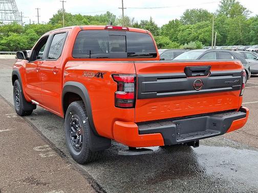 Afterburn Orange 2025 Nissan Frontier PRO-4X