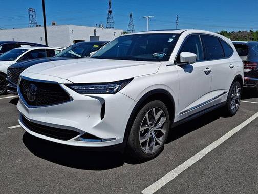 Platinum White Pearl 2024 Acura MDX Technology Package