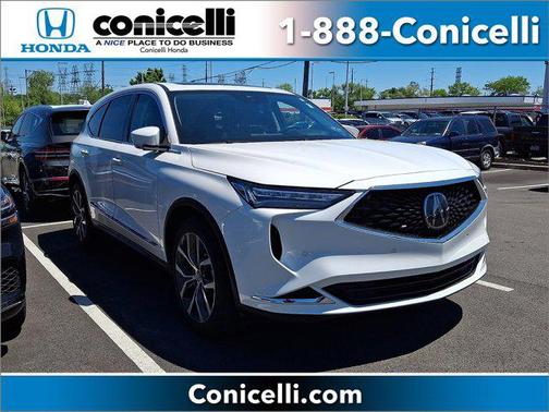 Platinum White Pearl 2024 Acura MDX Technology Package