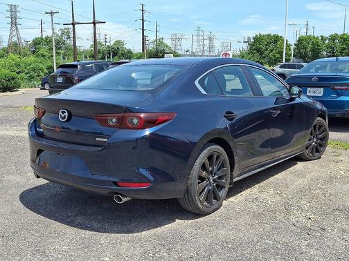 Deep Crystal Blue Mica 2024 Mazda Mazda3 2.5 S Select Sport
