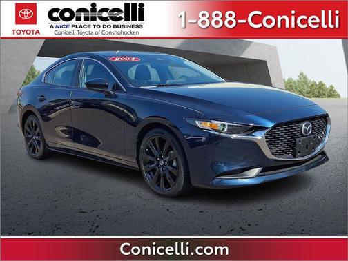 Deep Crystal Blue Mica 2024 Mazda Mazda3 2.5 S Select Sport