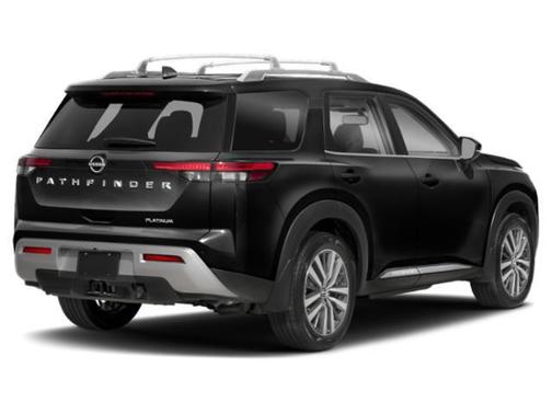 Solid Gray/Super Black 2022 Nissan Pathfinder Platinum 4WD