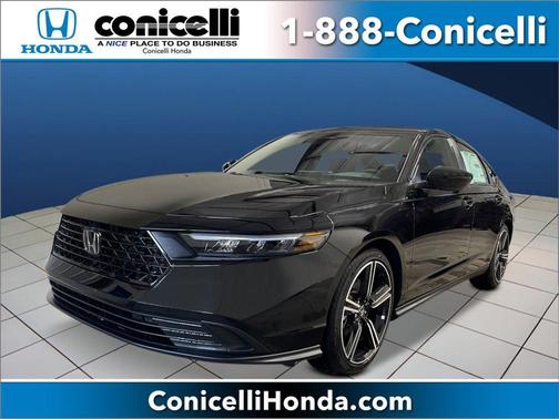 Crystal Black Pearl 2026 Honda Accord Hybrid Sport