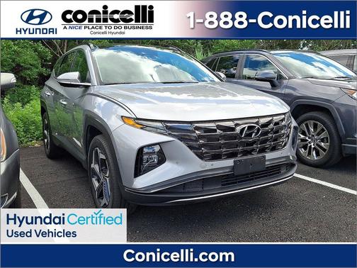 Shimmering Silver 2024 Hyundai TUCSON Plug-In Hybrid Limited