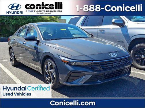 Ecotronic Gray 2025 Hyundai ELANTRA Sport