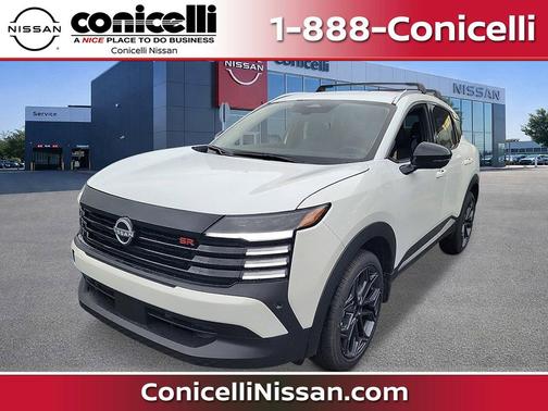 Aspen White Tricoat 2026 Nissan Kicks SR