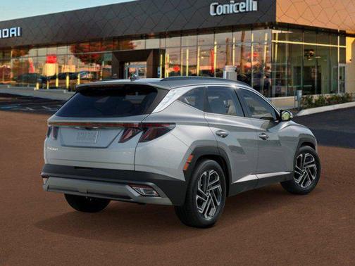 Shimmering Silver 2026 Hyundai TUCSON Limited