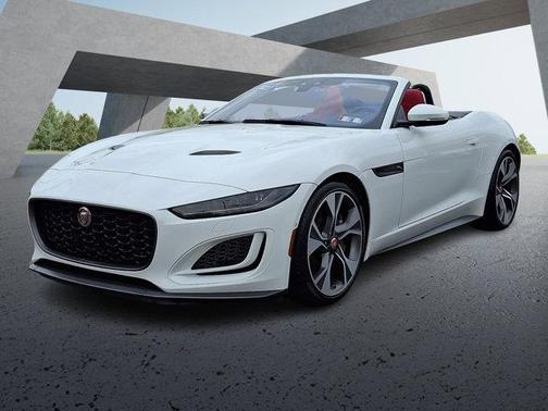 White 2021 Jaguar F-TYPE First Edition P300 RWD Automatic