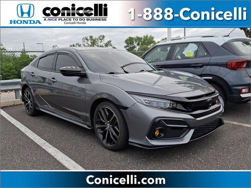 Gray 2021 Honda Civic Sport