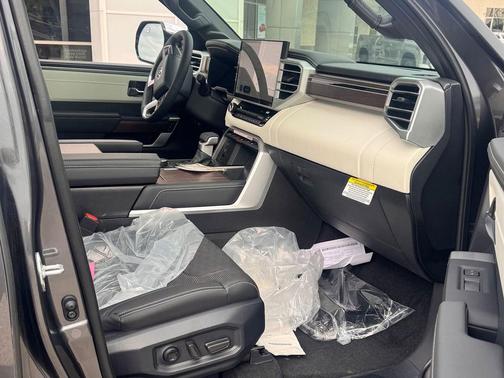 Magnetic Gray Metallic 2025 Toyota Tundra Hybrid Capstone