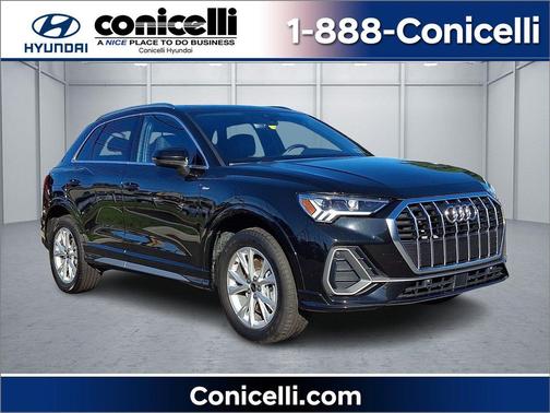 Mythos Black Metallic 2025 Audi Q3 Premium 45 TFSI S line quattro Tiptronic