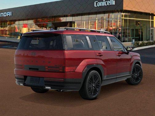 Ultimate Red 2026 Hyundai SANTA FE HEV Calligraphy