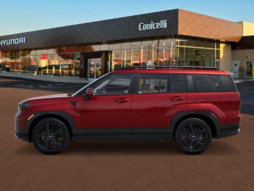 Ultimate Red 2026 Hyundai SANTA FE HEV Calligraphy