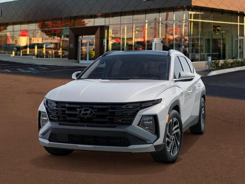 Creamy White Pearl 2026 Hyundai TUCSON Hybrid Limited